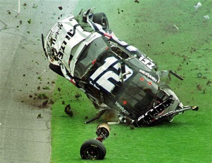 What was the worst NASCAR crash?