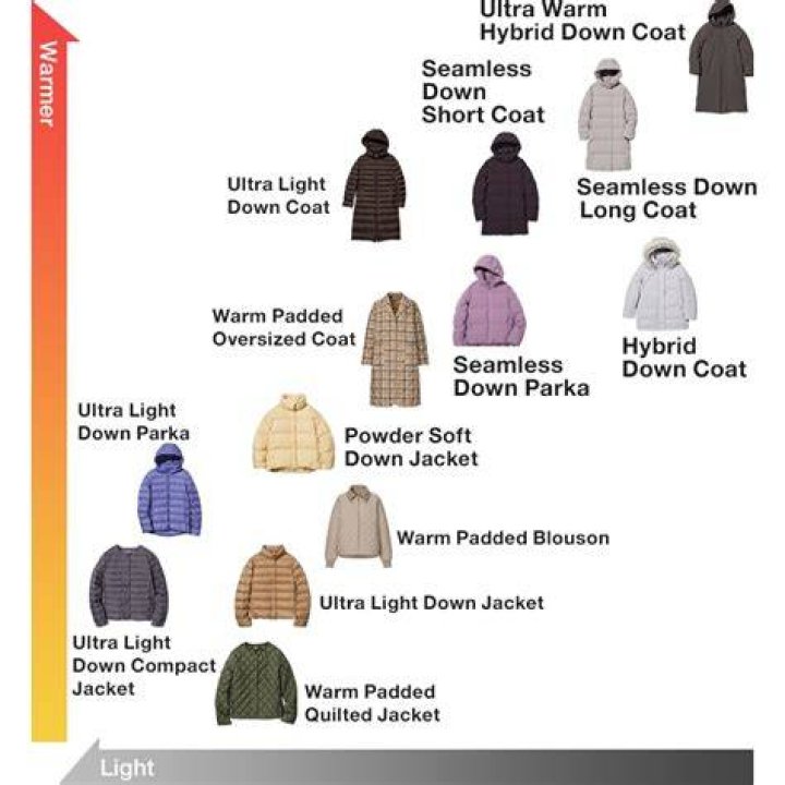 What weather is a down jacket good for?