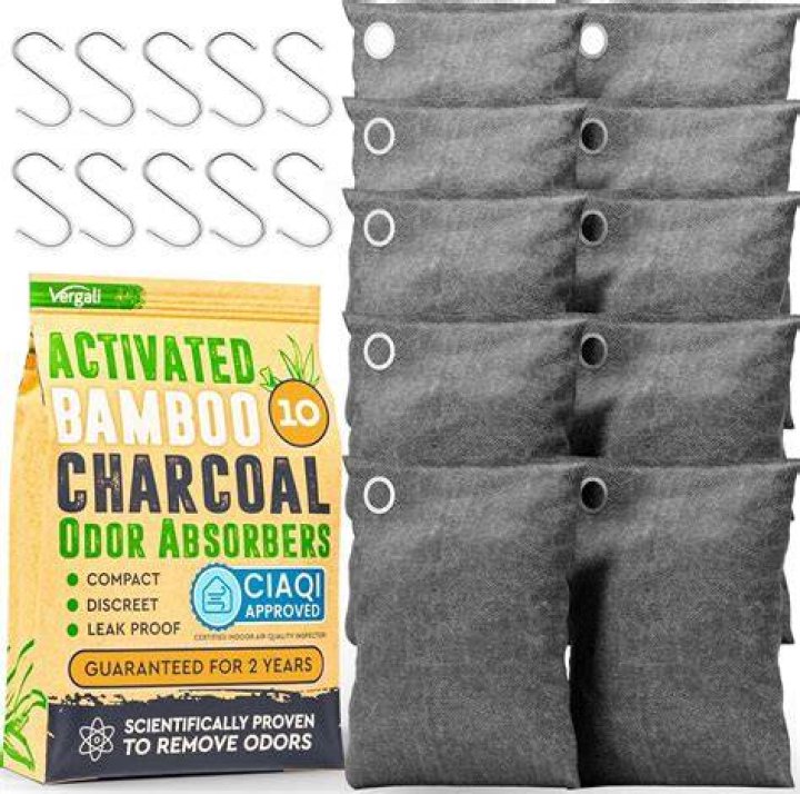What will absorb odors?