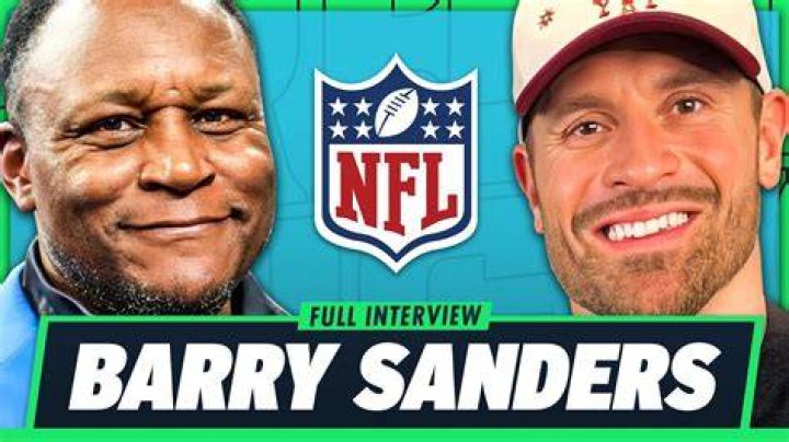 What year did Barry Sanders retire from the NFL *?