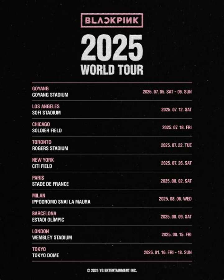 What year will BLACKPINK end?