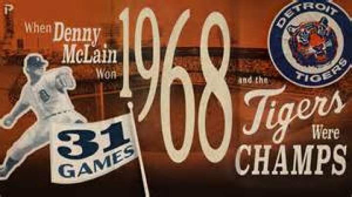 When did Denny McLain won 31 games?