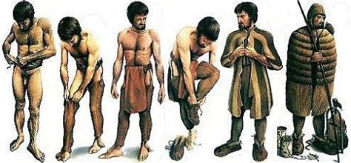 When did human start wearing clothes?