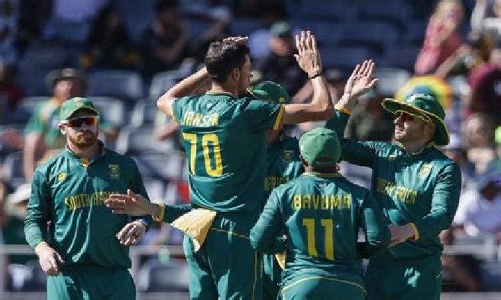 When did South Africa host the cricket World Cup?