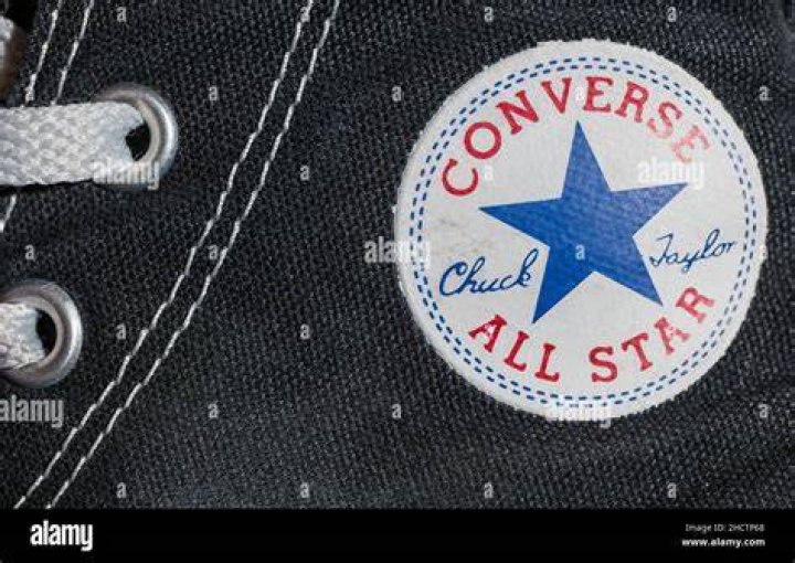 When did the Converse logo on the inside?