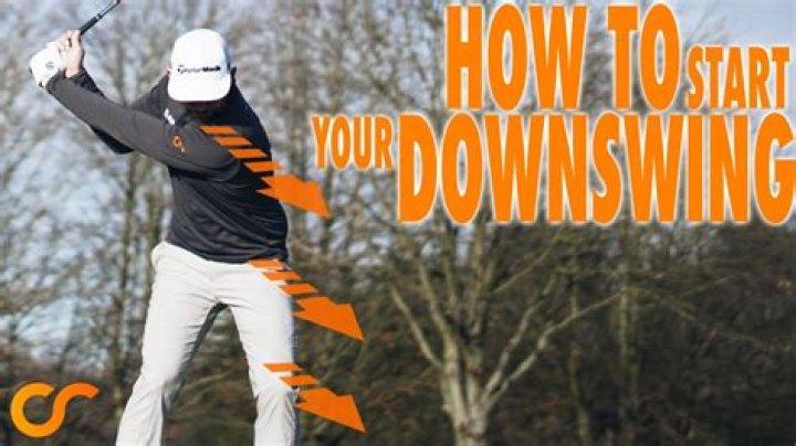 When should I start the downswing?