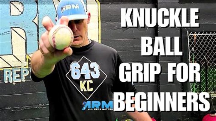 When was the knuckleball invented?