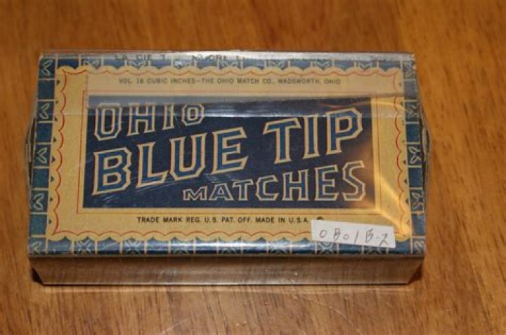 Where are Ohio Blue Tip matches made?