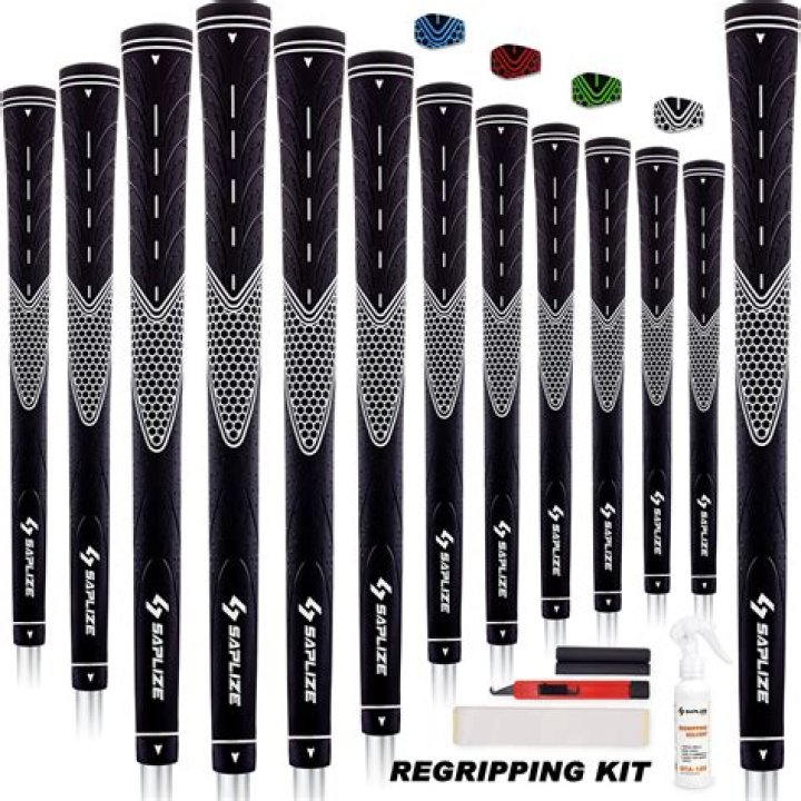 Where are Saplize golf grips made?