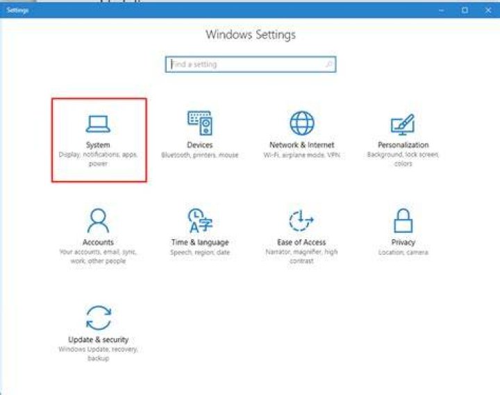 Where are the email settings in Windows 10?