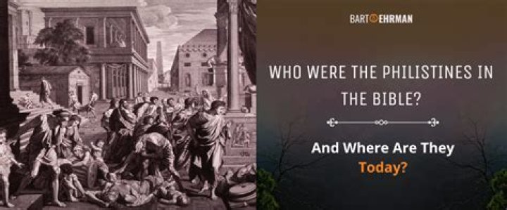 Where are the Philistines today?