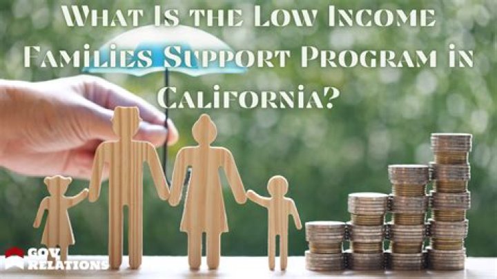 Where do most low income families live?
