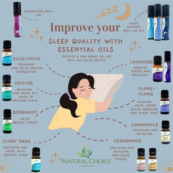 Where do you rub essential oils for sleep?