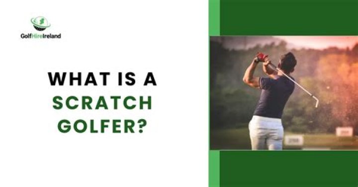 Where does scratch golfer come from?
