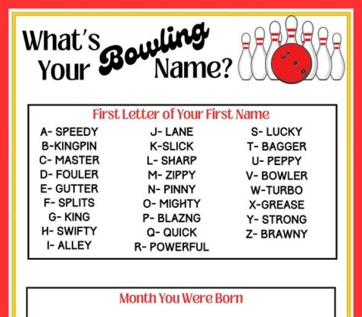 Where does the name bowling come from?