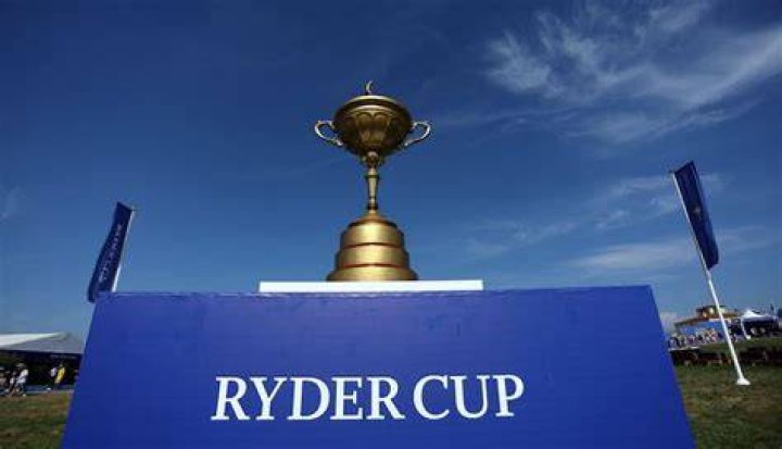 Where does the Ryder Cup trophy stay?
