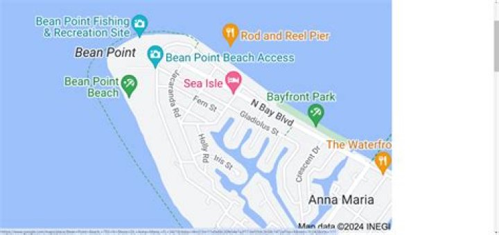Where is Bean Point Anna Maria Island?