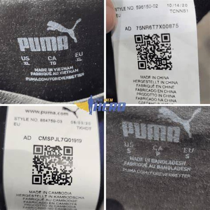 Where is Puma made?