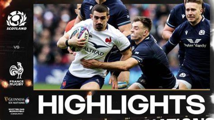Where is Scotland v France rugby?