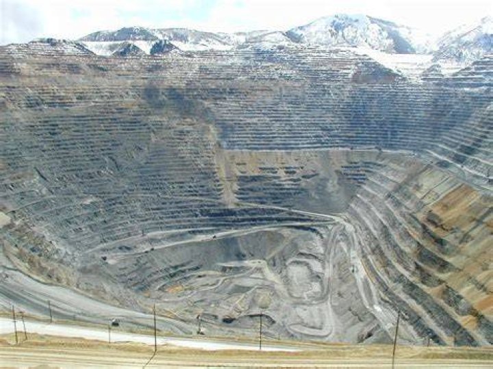 Where is the largest open pit mine in the world?