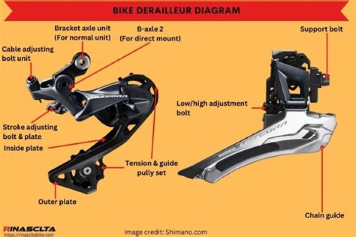 Where should front derailleur sit?