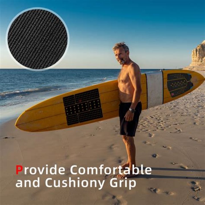 Where should I put my surfboard traction pad?