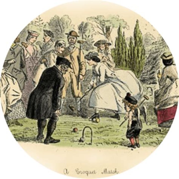 Where was croquet first played?