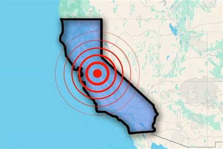 Where was the earthquake centered in northern California today?
