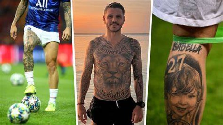 Which cricket player has no tattoo?