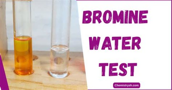 Which does not give bromine water test?
