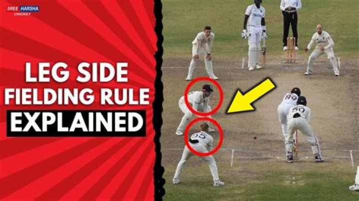 Which fielder is behind the wicket?