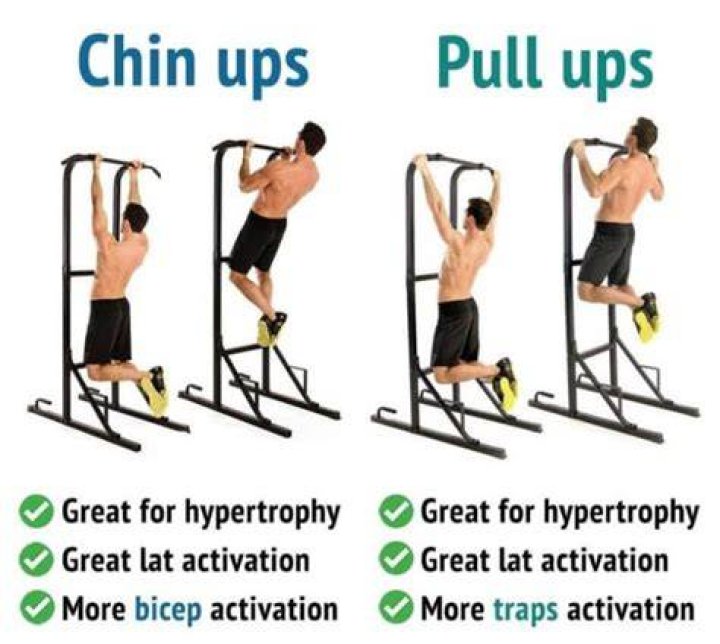 Which is harder chin-ups or pull-ups?