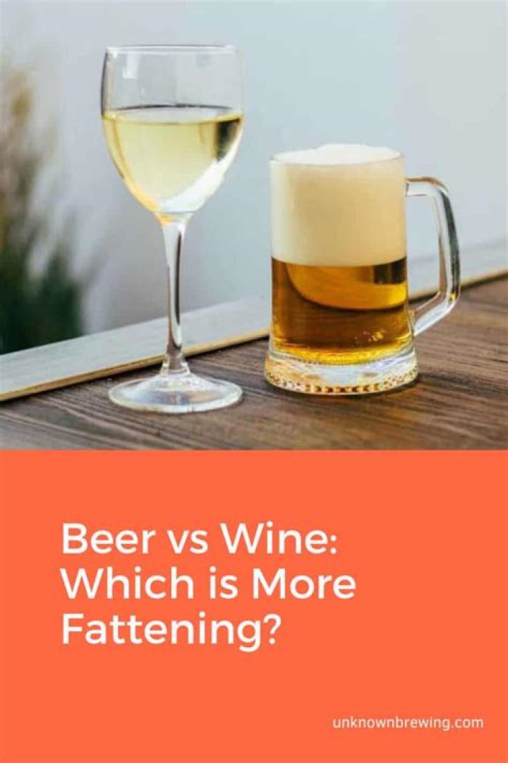 Which is more fattening vodka or wine?
