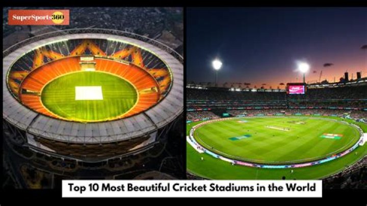 Which is the beautiful cricket stadium in the world?