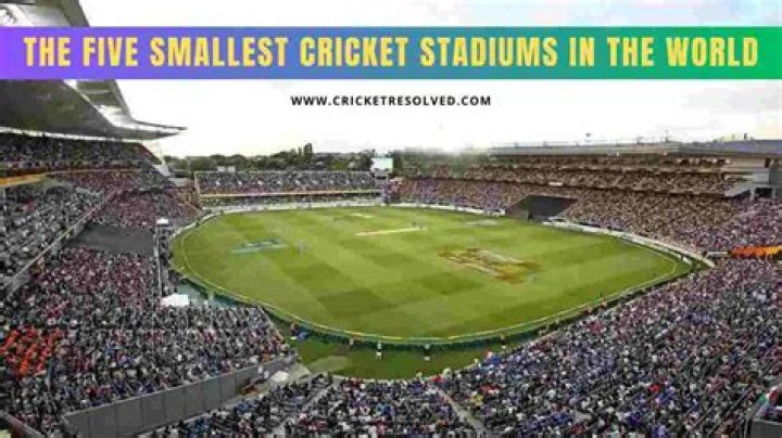 Which is the smallest cricket ground?