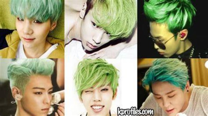 Which member of BTS dyed their hair the most?