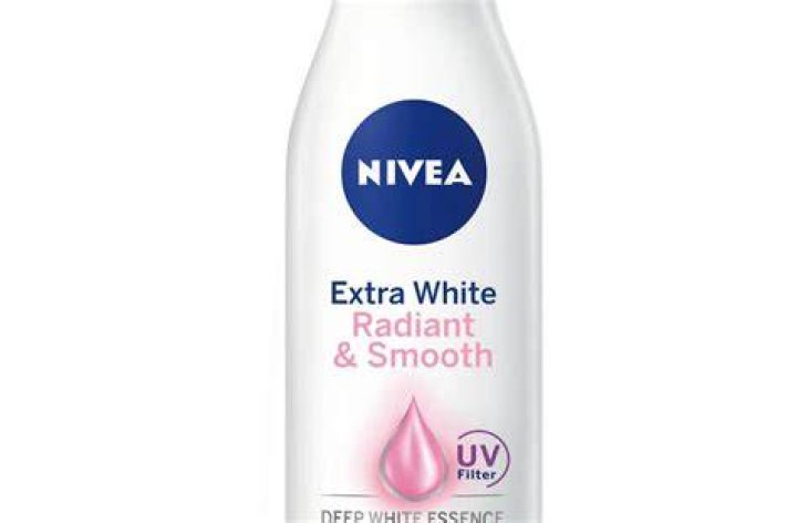 Which Nivea product lightens the skin?