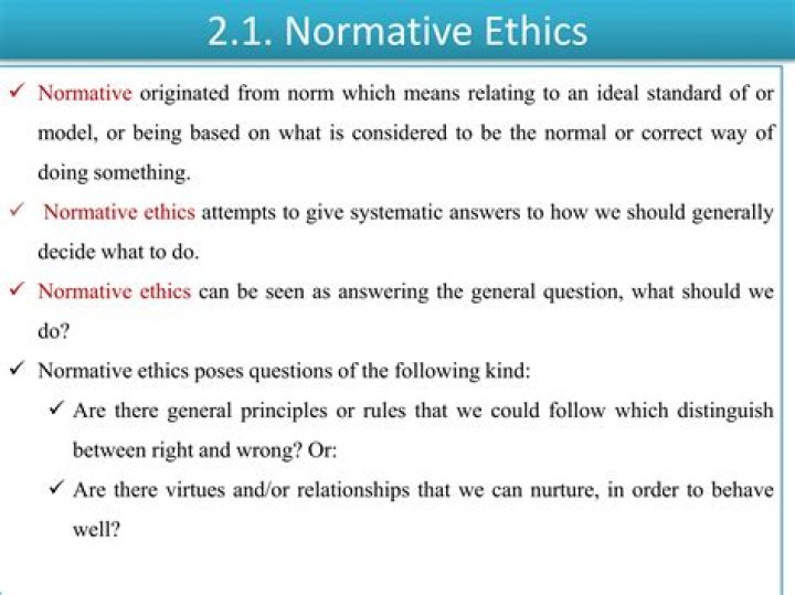 Which normative ethics is best?