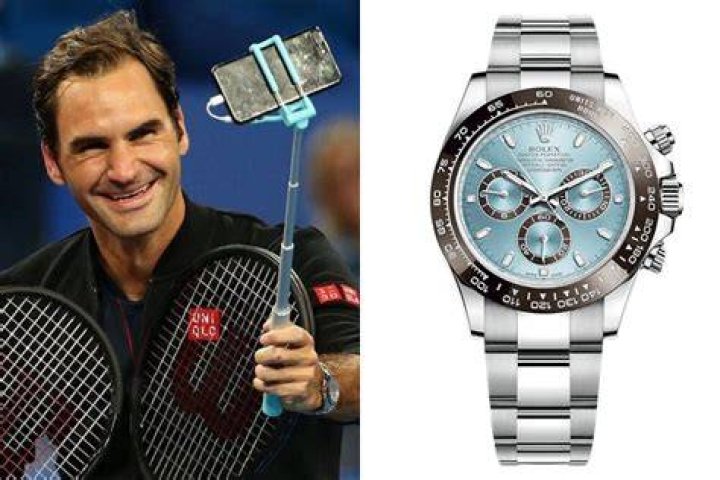 Which Rolex does Roger Federer wear?