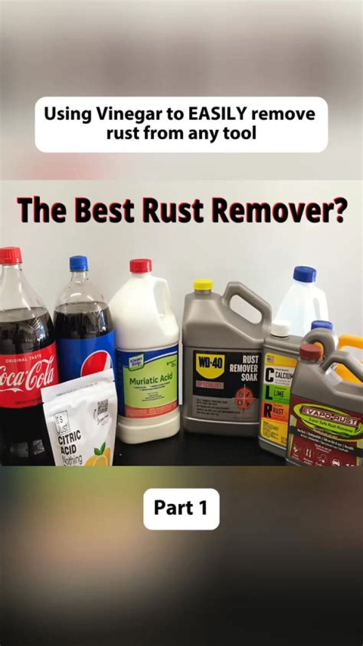 Which rust remover is best?