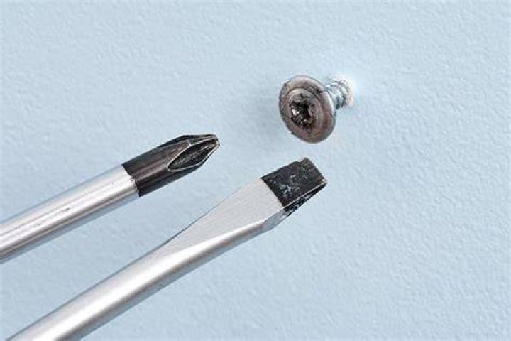 Which screwdriver is used for driving star headed screw?