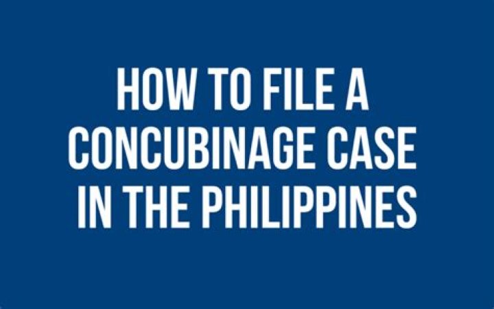 Who can file concubinage in the Philippines?