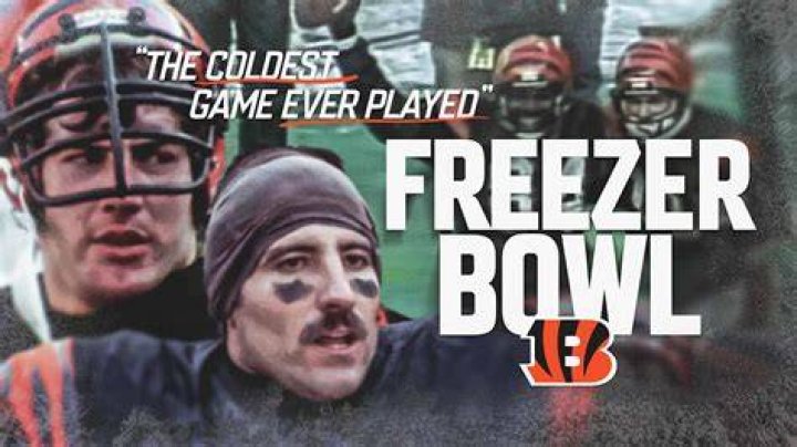 Who did the Bengals play in the freezer bowl?