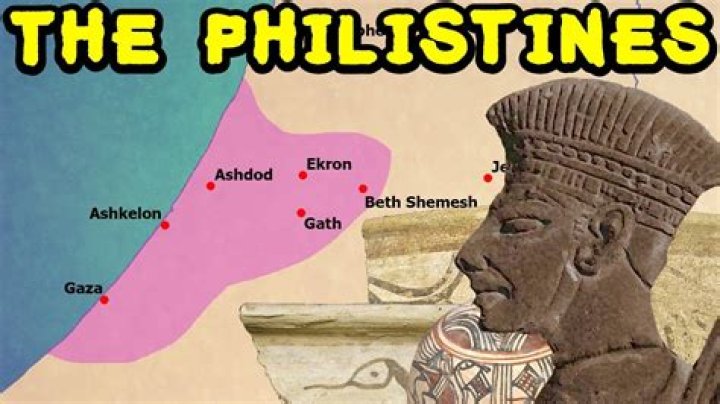 Who did the Philistines worship?