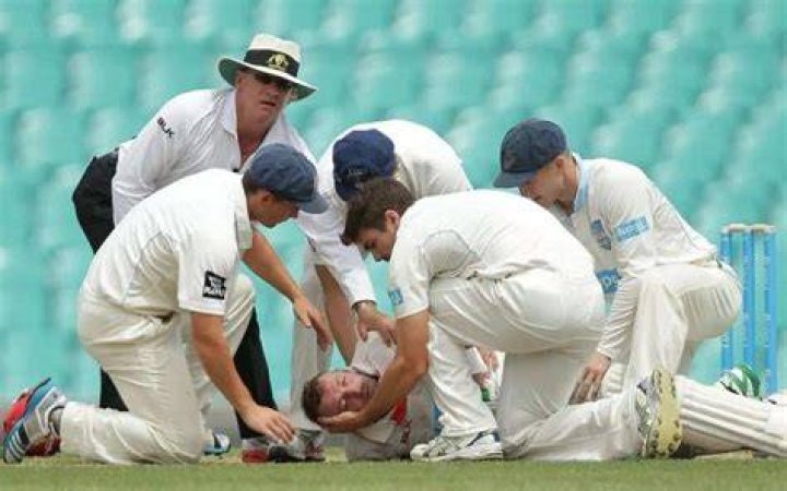 Who died from a cricket ball?