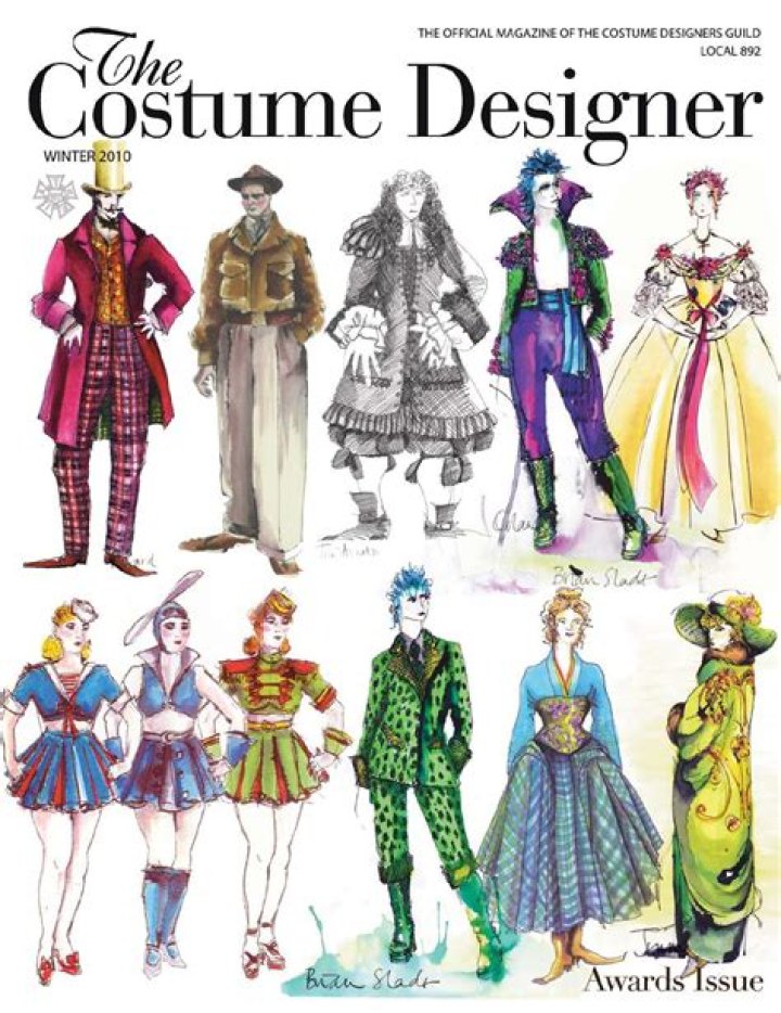 Who do costume designers report to?