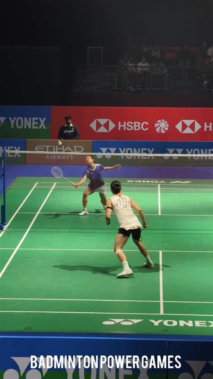 Who dominates badminton?
