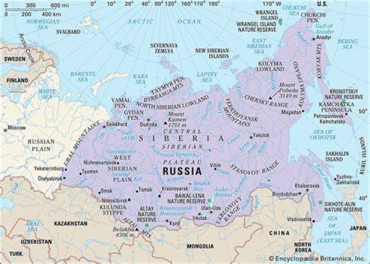 WHO Expanded Russia to Siberia?