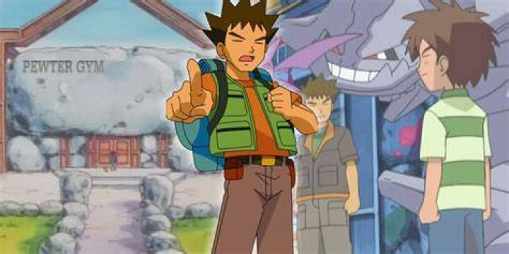 Who has a crush on Brock Pokémon?