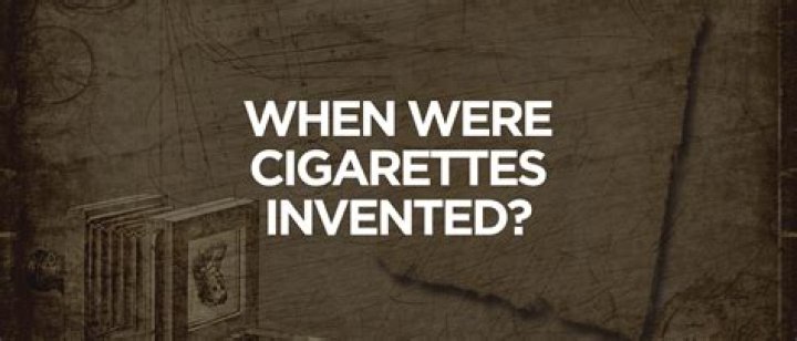 Who invented cigarette?